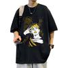 Vinegar Double Jojos Bizarre Adventure Anime Trend Tshirt Cotton Graphic Tee Unisex Unisex Summer Streetwear