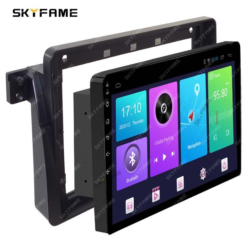SKYFAME 12.3/9/7 Inch Car Frame Fascia Adapter Canbus Box Decoder Android Radio Dash Fitting Panel Kit For BMW E46 3 Series M3
