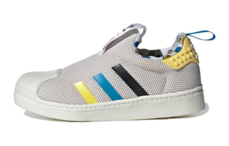 

Adidas Originals x LEGO SUPERSTAR 360 Comfortable Slip Resistant Abrasion Resistant Low top Kids Skateboarding Shoes IF2919 32