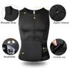 Herren Body Back Correction Sculpting Taille Trainingsweste Abnehmen Body Shaper Fat Workout Weste