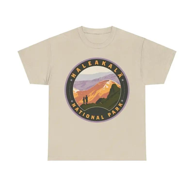 Haleakala National Park Hawaii Round Logo T shirt S разноцветный