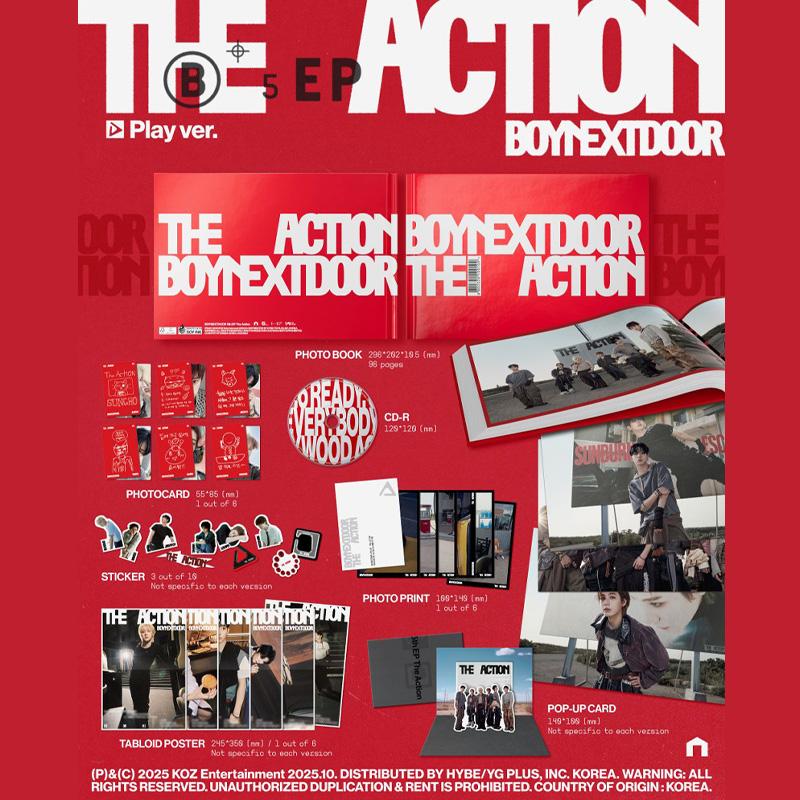 [PRE ORDER] BOYNEXTDOOR – 5th EP The Action Play Ver.