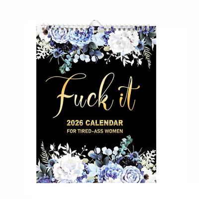 2026 Lustiger Psychische Gesundheit Kalender