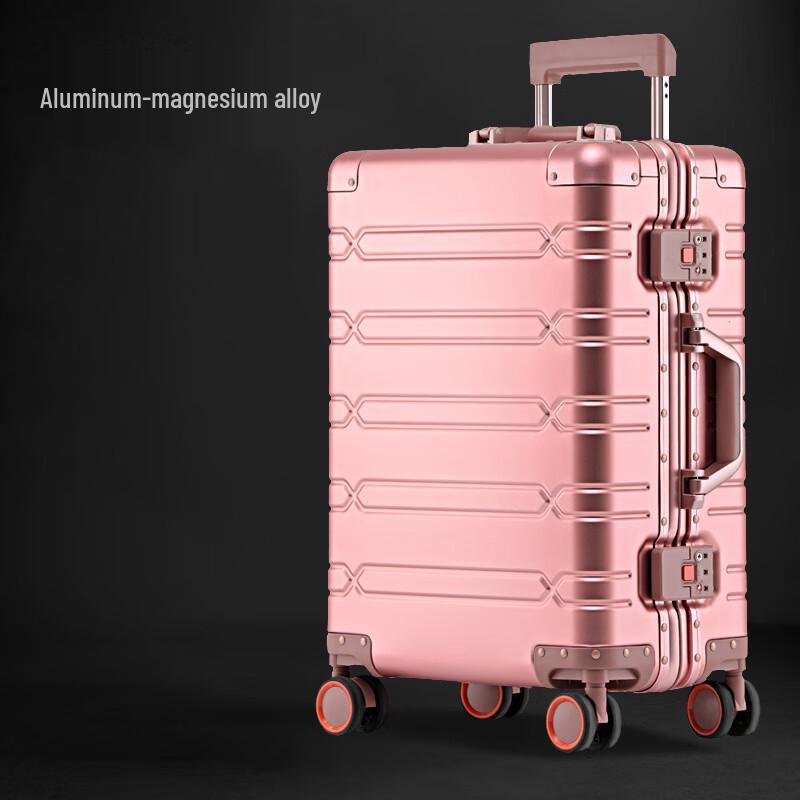 LETOO Aluminum Magnesium Alloy Spinner Luggage