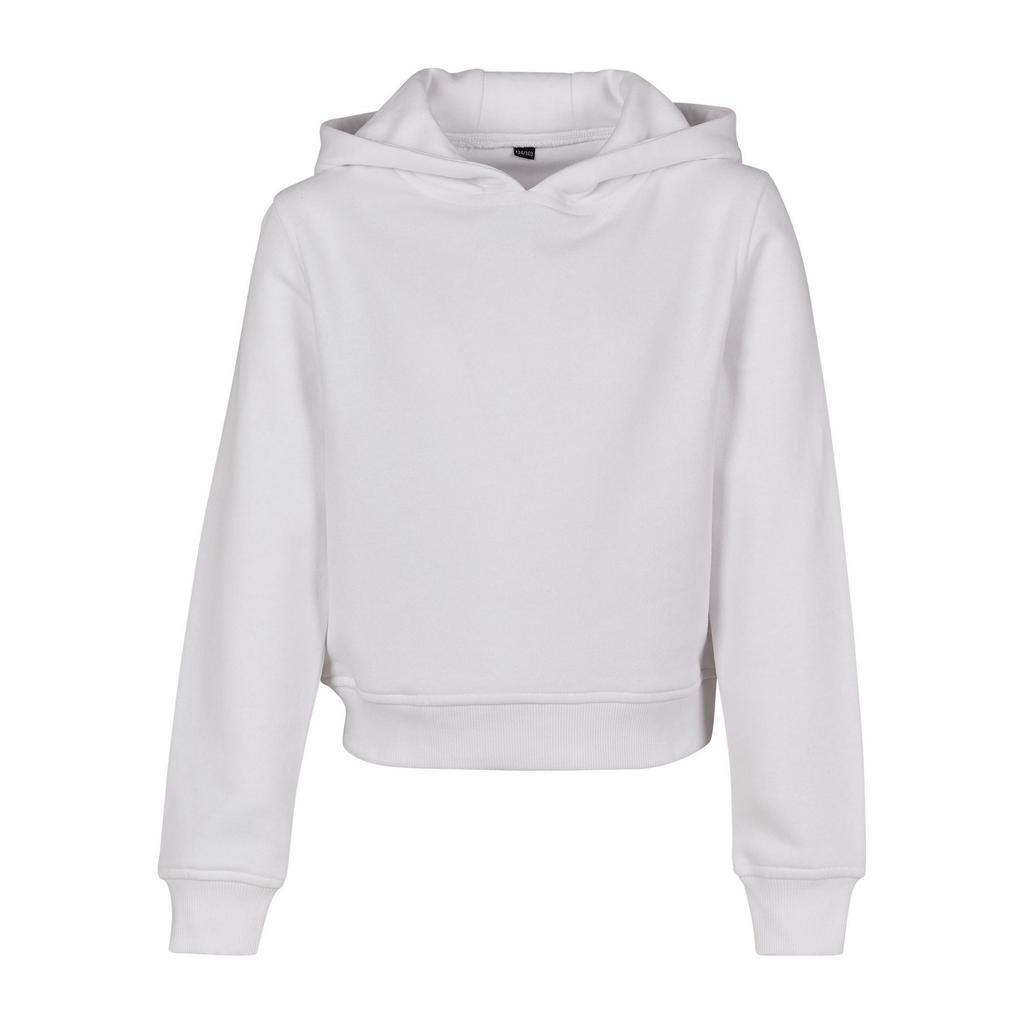 Baue deine Marke Mädchen Crop Hoodie