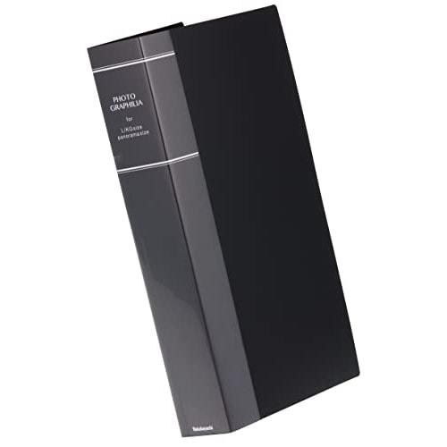 Nakabayashi Album Photografilia L-Größe 360 ??Blätter 3 Etagen Schwarz PHL-1036-D