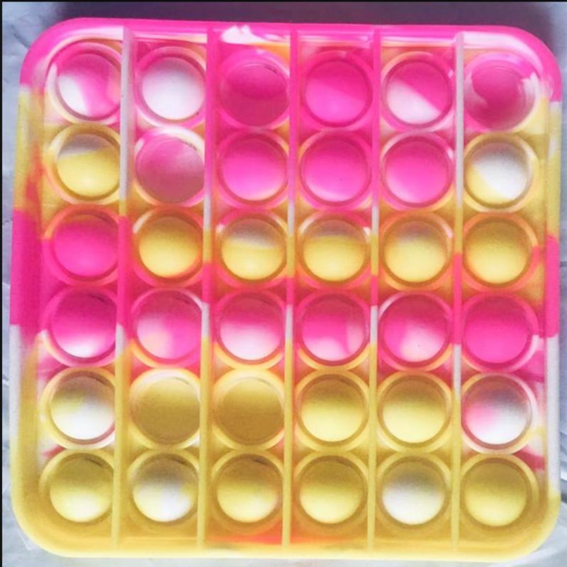 Fidget Squeeze Parent-child Interaction Toys Adult Bubble Stress Relief Rodent Pioneer Kid Anti-Stress Desktop Dimple Toy