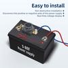 Upgrade 300A Battery Disconnect Switch with Voltmete Switch 12-48V Power Master Isolator Cut/Shut Off Switch DC5-80V for all car