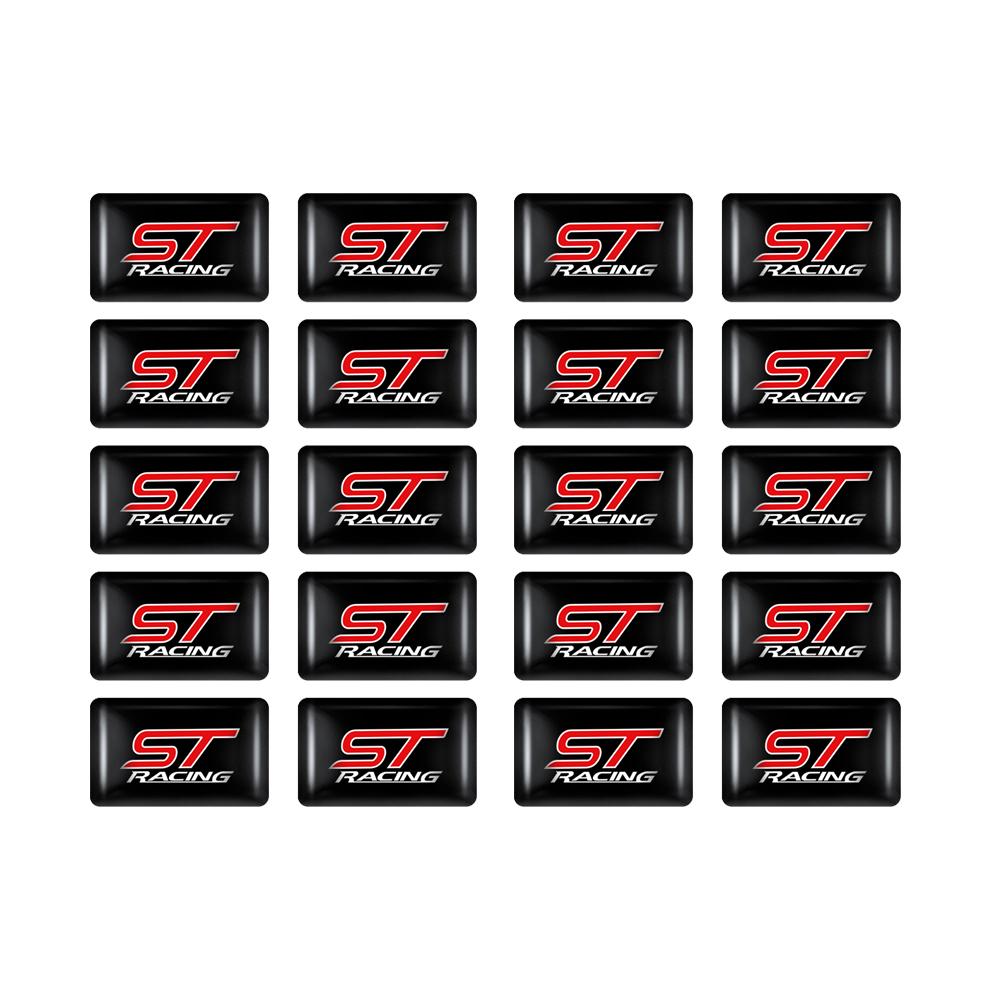 AKN1 10/20pcs Car Interior Sticker Home Office School Computer Badges For Ford Ranger Focus Mustang S-MAX Transit Mondeo Fusion Fiest