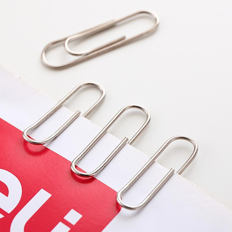 200 Pcs Office Paper Clips School Bookmark Memo Supplies Article Learning Paperclips With Reusable
