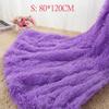 Super Soft Long Shaggy Fuzzy Fur Faux Fur Warm Elegant Cozy With Fluffy Sherpa Throw Blanket
