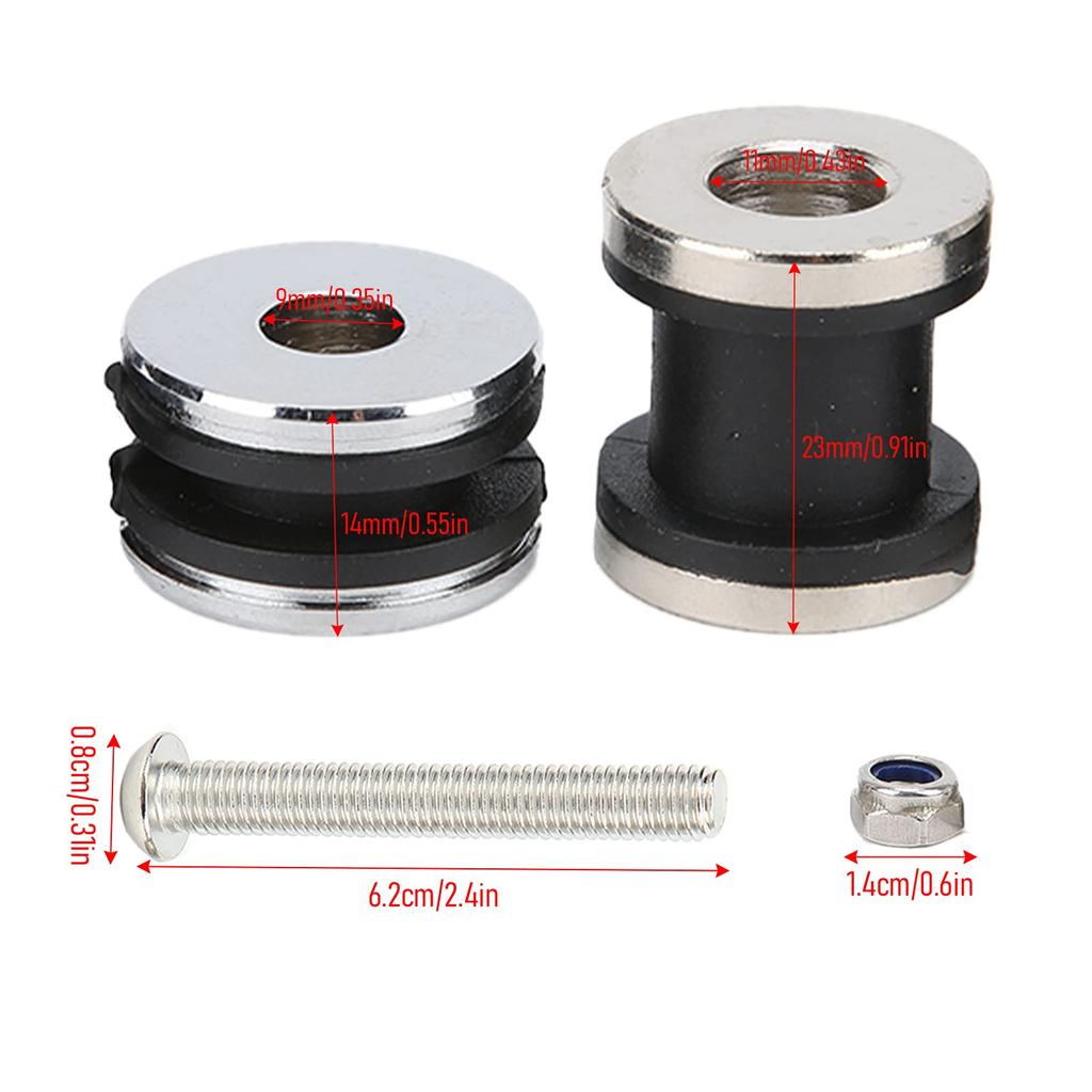 Motorcycle Removable Docking Hardware Bolt Screw Kit, Replacement for 883 1200 XL 2004 2017,