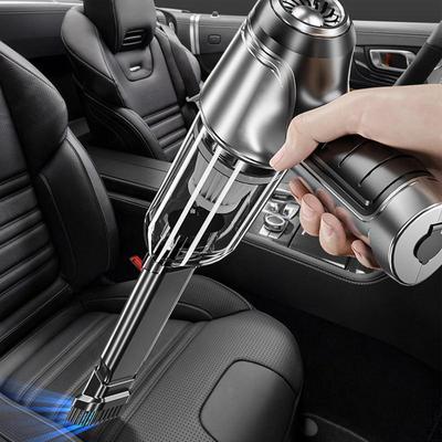 Vacuum For Car 120W Powerful Suction Car Vacuum Strong Suction Vacuum With Multi-Nozzles For Pet Keyboard Wet And Dry Cleaning