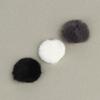 1Set Reusable Furry Soft Covers With Sticker That Provide A Shield Against The Wind For Lavalier Mics