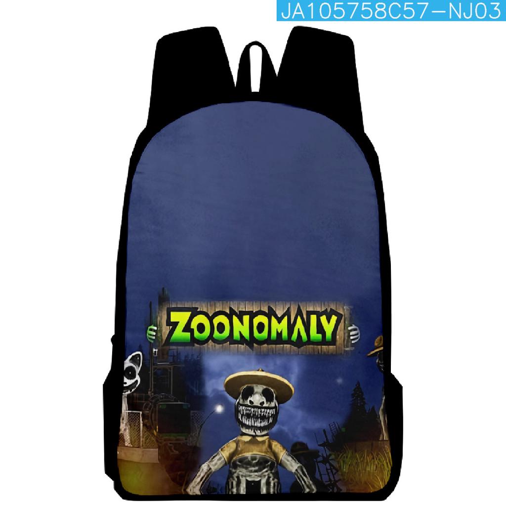 Hip Hop Youthful Funny New Zoonomaly Student School Bags Notebook Backpacks 3D Printed Oxford Waterproof Boys/Girls Travel Bags