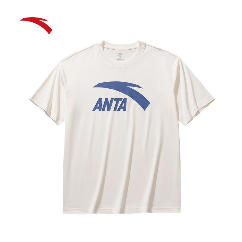 ANTA Men's Logo Print Loose Fit T-Shirt