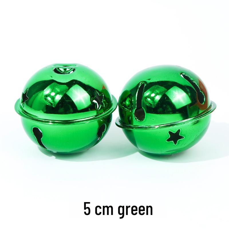 Multi-Colored Vacuum-Plated Festival Bells for Christmas and New Year Decor