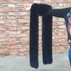 Double-sided Longthickened Scarf Shawl Neck Scarf High-end All-in-onenew Arrivalheattech Imitation Fox Fur Women's Scarf