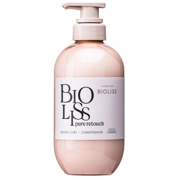 Kose Cosmeport Salon Style Bioliss Pure Touch Питательный кондиционер для волос Пэтафува 480 мл Сменный блок 340 мл 480ml