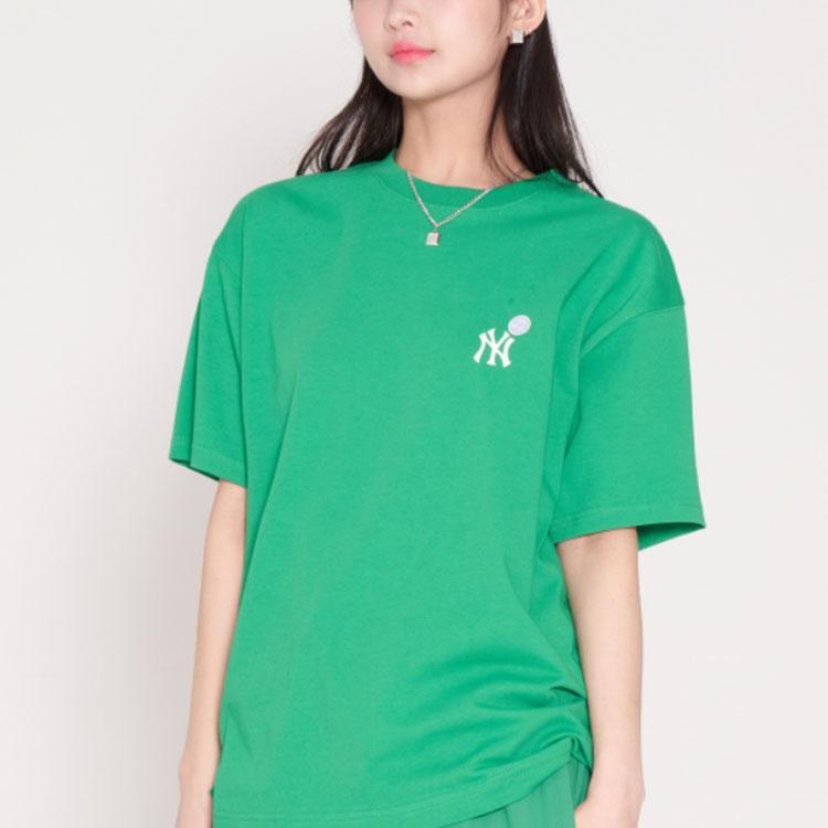 New MLB T Shirts Unisex Green 3ATSL6023-50GNL