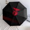 Benfica Football Club  pattern, automatic folding umbrella, portable and foldable design, 8 ribs, a Christmas or birthday gift.