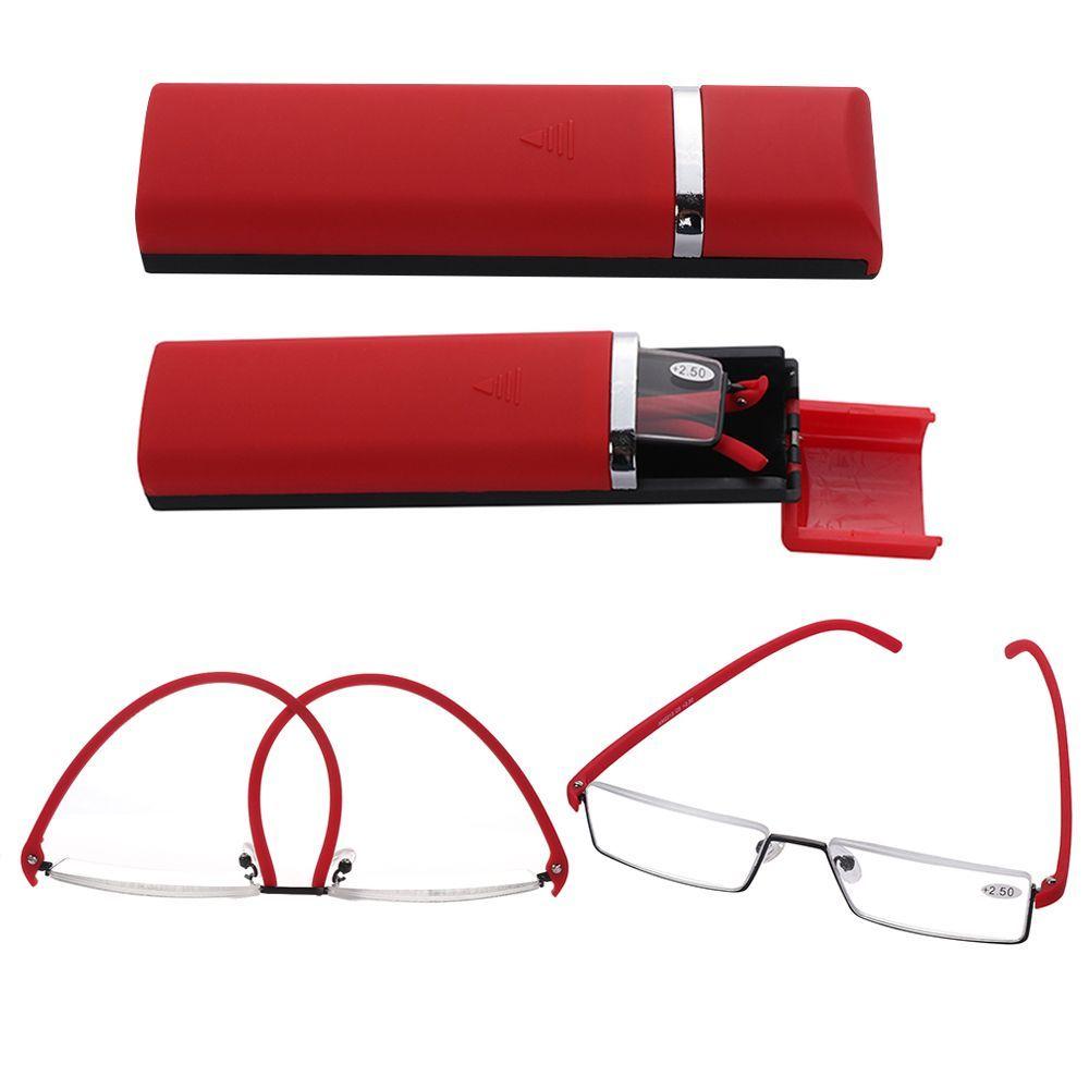 Vision Care TR90 Ultralight Half Frame Reading Glasses Semi Rimless Reader Eyeglasses