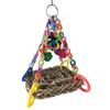 Parrot Colorful Climbing Net Hanging Swings Pet Hammock Toys Bird Supplies Bird Cage Accessories