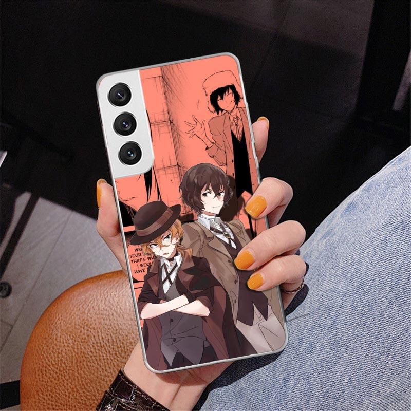 

Bungo Stray Dogs Manga Phone Case For Samsung Galaxy S24 S25 Edge S26 Ultra S23 S22 S21 Plus S20 FE + Personalized Print Cover G Samsung S22