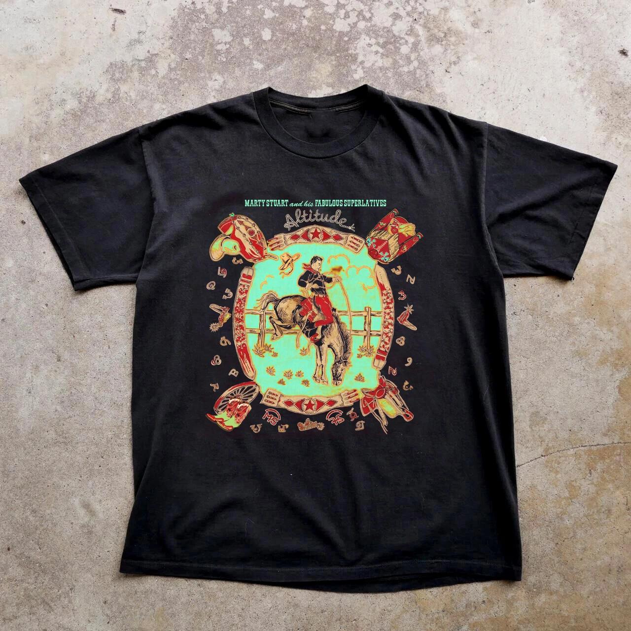 Marty Stuart His Fabulous Superlatives T Shirt Black All Size S-5XL 3XL