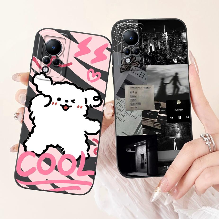 For Infinix Note 11 Case Cute Panda Cartoon Cover Shockproof Soft TPU Phone Case For Infinix Note 11s Note11 Pro X697 X698 Shell
