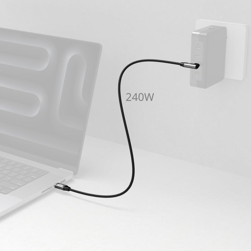 SmallRig Data Cable to 5076 USB-C (Straight Angled, 60cm)