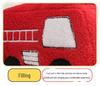Adorable Car Doll Plush Pillow Toy for Children's Room Decor and Gifts