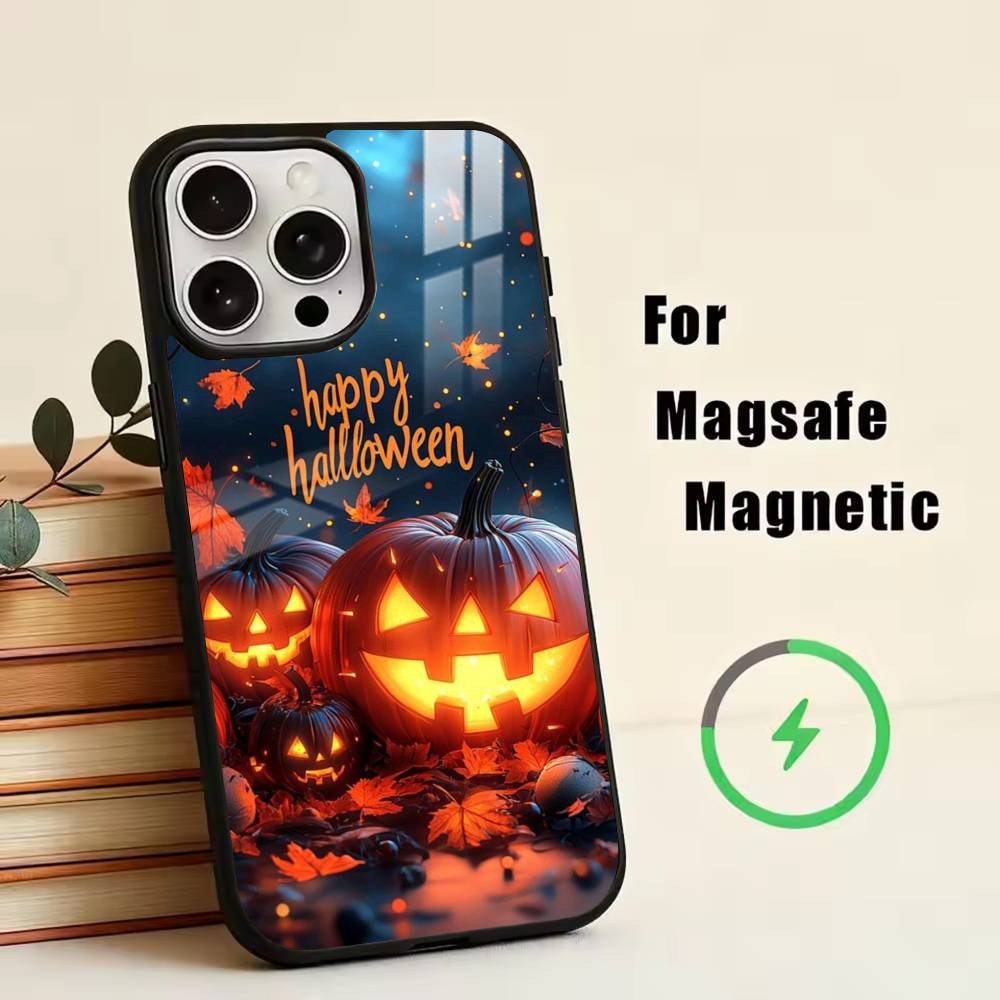 Halloween-HH  Phone Case For iPhone17,16,15,14,13,12,11 Plus,Pro Magnetic with Magsafe Wireless Charging