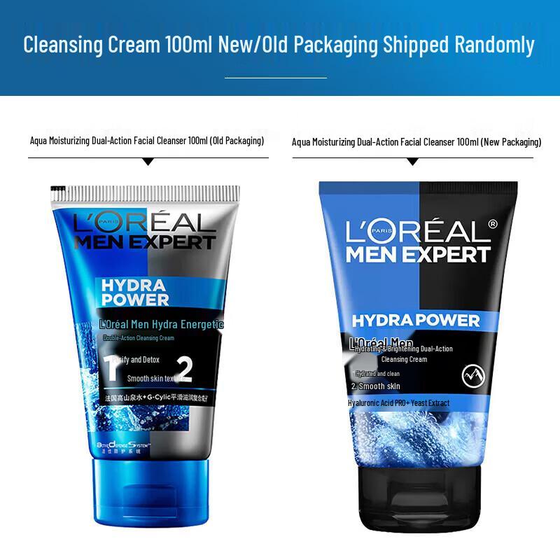 L'Oréal Men's Hydra Energetic Double Effect Cleanser