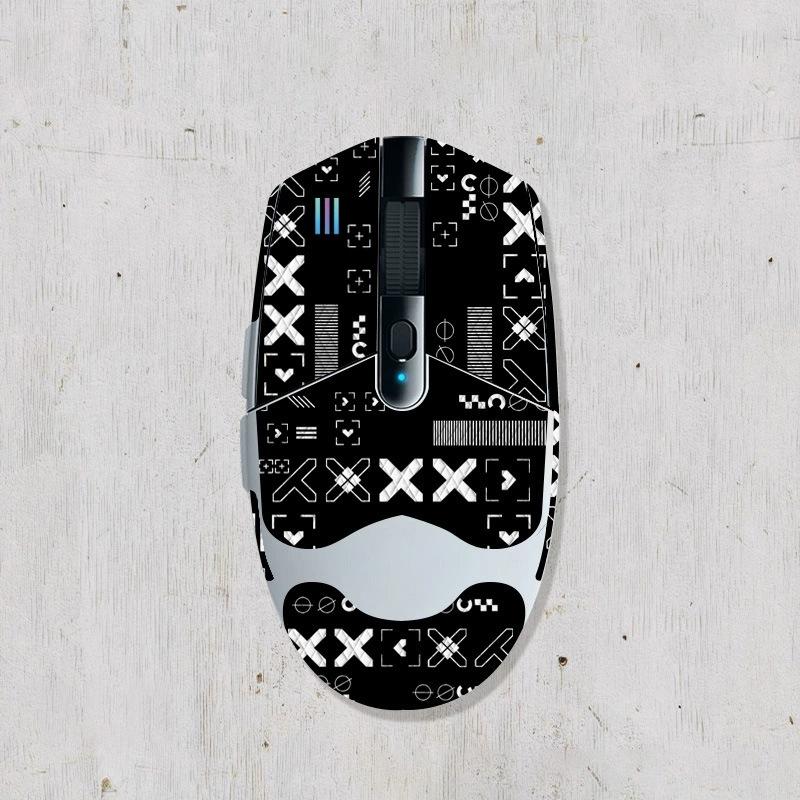 Musegrepsteip Skøyteklistremerke Sklisikker Sug Svette Muse Anti-skli Klistremerke For Logitech G304