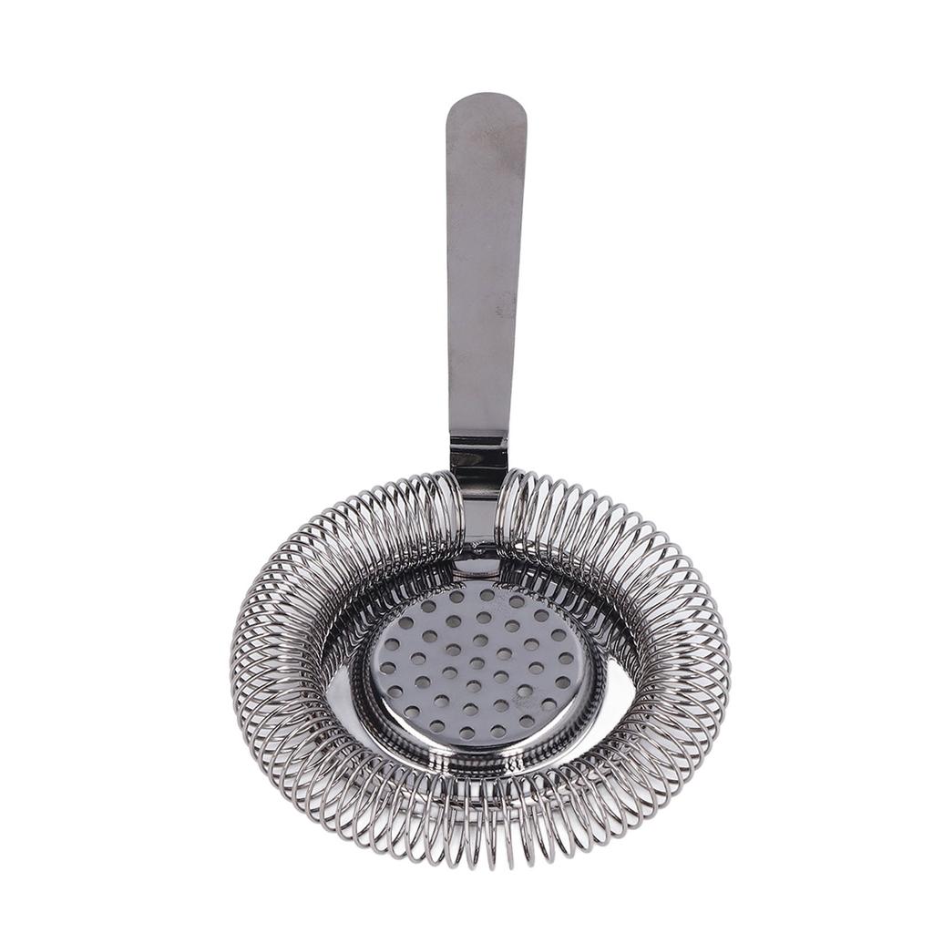 Bar Strainer Fine Filtering Professional Stainless Steel Cocktail Strainer for Bartending Restaurant Party