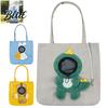 Small Animal Shoulder Bag Portable Cat Carrier Bag Fabric with Peek Window Safety Pet for Vet Visits Buckle Cute Design Tote Dogs Cats Comfortable