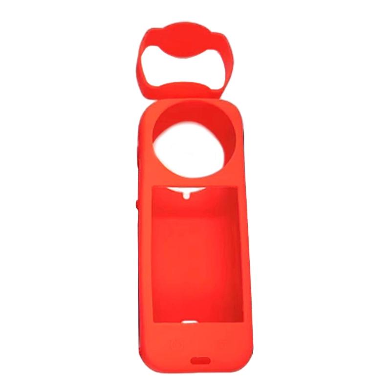 For 360 X4 Protective Case Lens Cover for 360 X4 Accessory Silicone Case Camera Protective Standard Lens Case