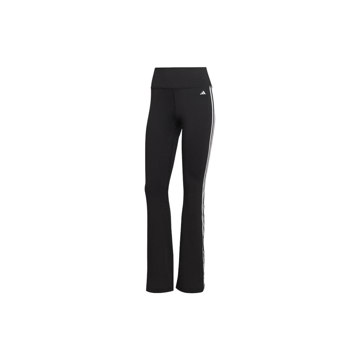 (WMNS) adidas Training Essentials Flared Leggings Asia Sizing Black Women s HL0002 XXL