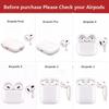 Security Lock Protector Case for Apple AirPods Pro 1 2 with Magnetic Lid Lock Hybrid Case Luxury Protection Cover For AirPod 3 4
