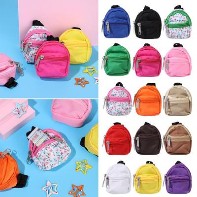 Chaveiro Fofo Mochila Boneca Bolsa Mini Mochila Estojo de Viagem Mochila