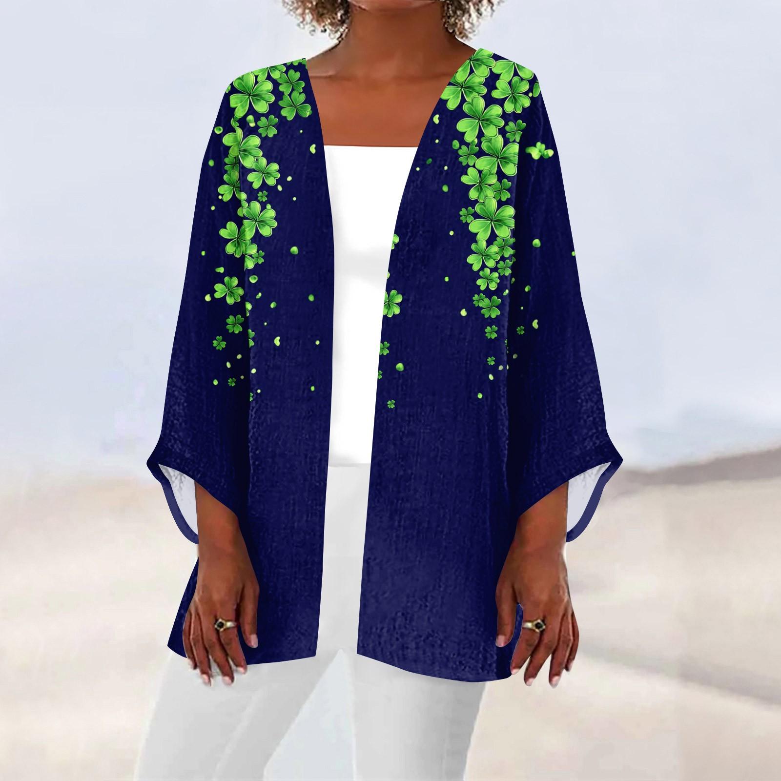 

Женская повседневная и модная легкая куртка средней длины с принтом ко Дню святого Валентина, кардиган XXL