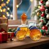 Tractor Shape Glass Decanter, Empty Whiskey Bottle for Wine Vodka, Unique Gift for Men Dad Farmers, Birthday Christmas Party