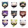 Genshin Impact Cartoon Spherical Plush Doll Pillow Pendant Soft Cushion Stuffed
