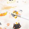 Cat daily cute cat English pattern waterproof tent material DIY card decoration sticker