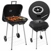 Garden Grill with Cover 53x77x46cm Kaminer