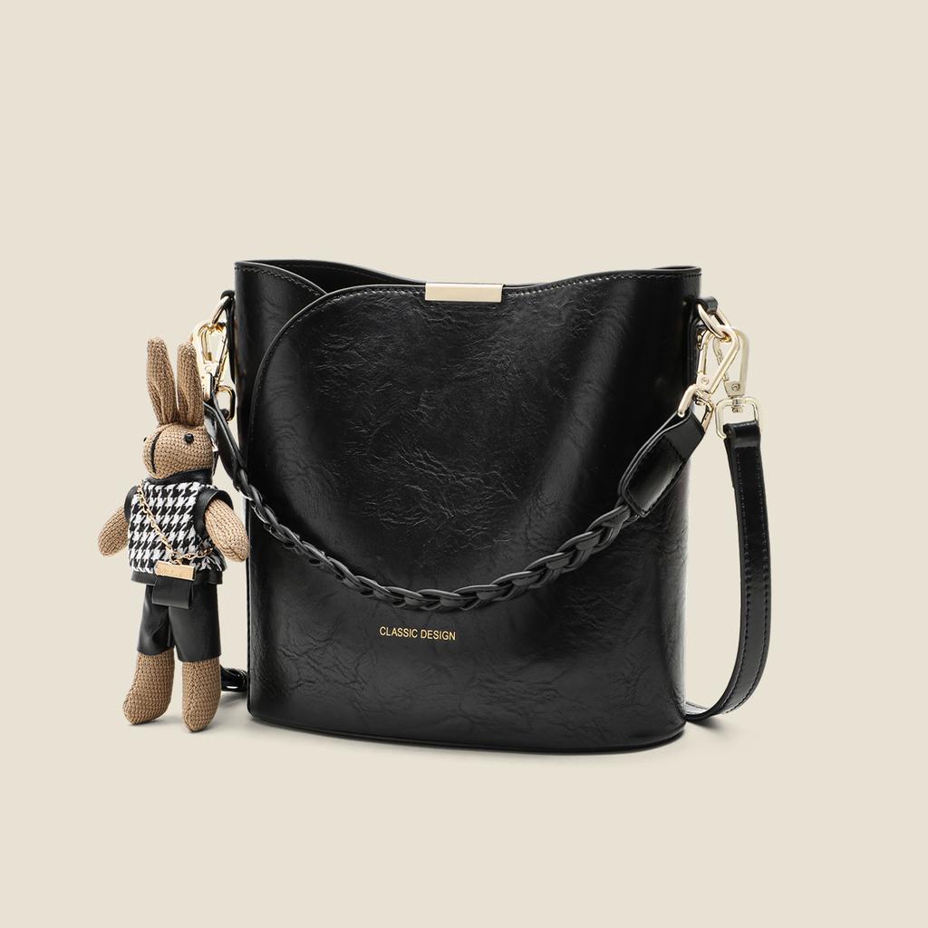 Bucket Bag 2025 New Autumn Winter Fashion Women's Bag Crossbody Bag High-end Luxury Commuter Shoulder Bag Tote Bag