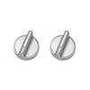 2x Replacement Knobs for Gas Cookers, Compatible with AP6023301 and ABKY-W10594481, Easy To Install and Replace