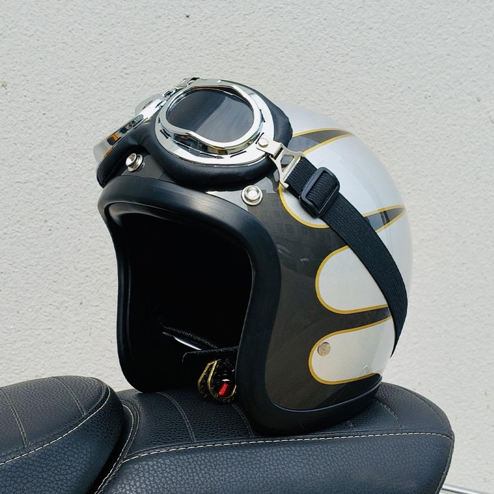 Helmet Half Helmet Retro Helmet Fiberglass Motorcycle Helmet