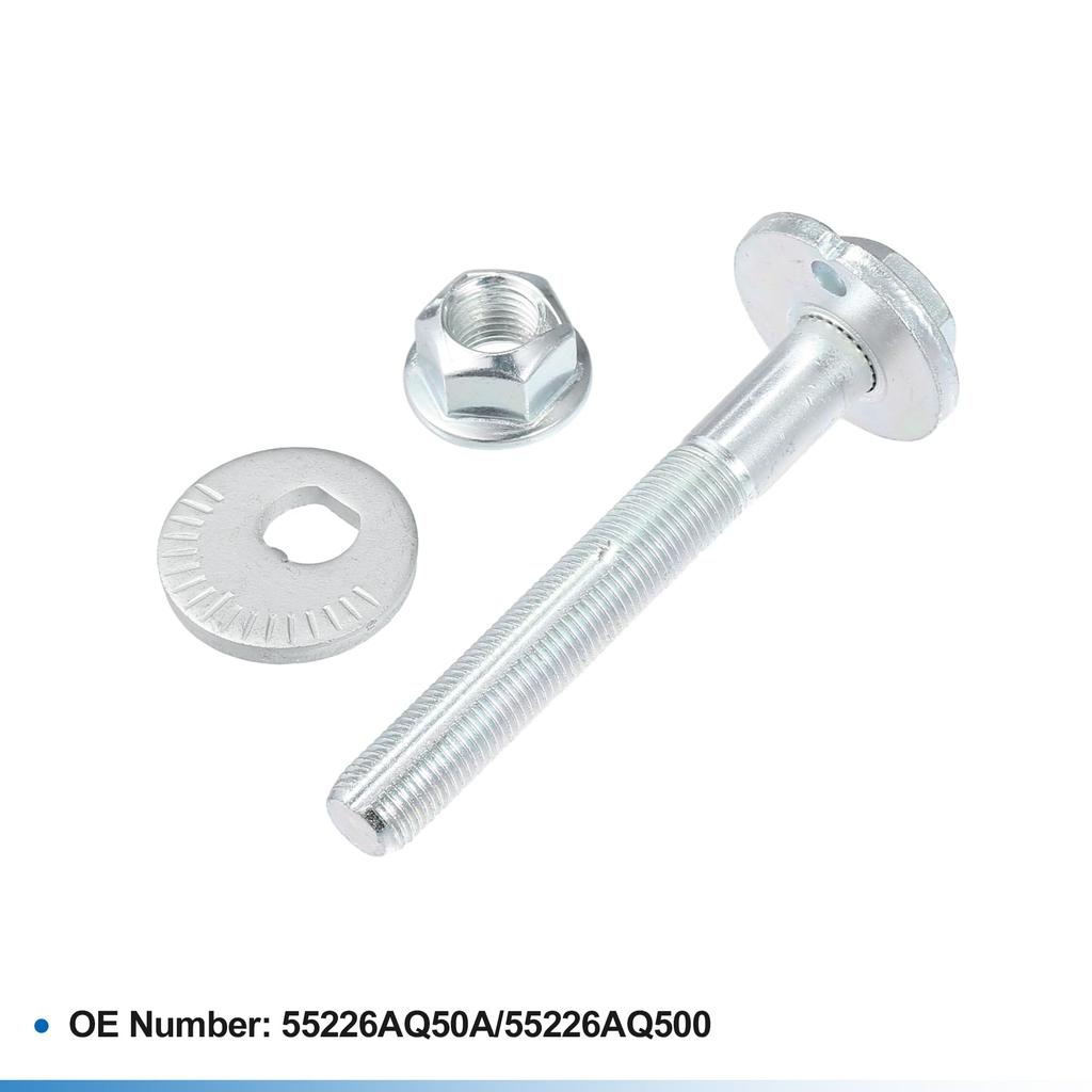 ACROPIX Infiniti Compatible with QX50 Base 2014-2017 Suspension Arm Alignment Eccentric Adjustment Cam Bolt